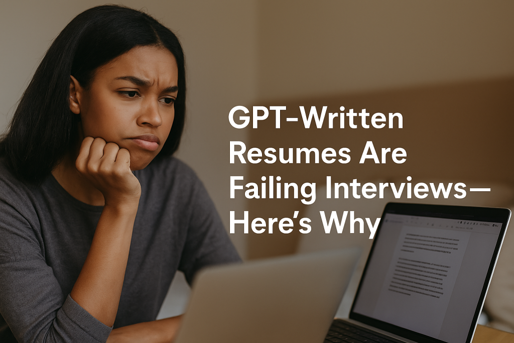 GPt written resume are failing interviews