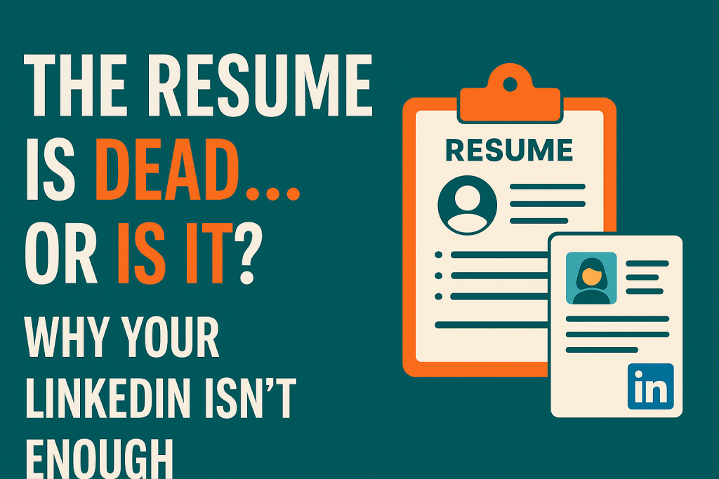 The Resume is Dead why linkedin is not enough